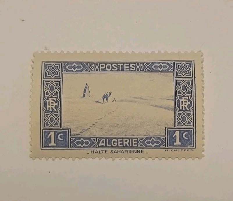 French Algeria Scott 79 Sahara Desert Landscapes & Buildings 1936 VF MNH - Image 1 of 1
