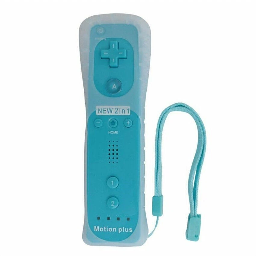 Built In Motion Plus Remote Controller For Nintendo Wii & Wii U Wiimote Nunchuck - Image 1 of 4