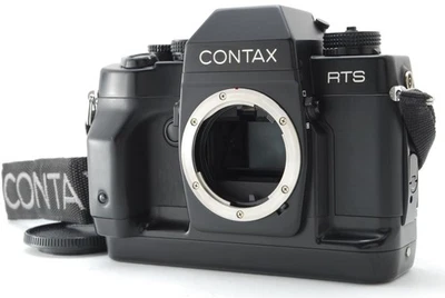 【MINT-】Contax RTS III 35mm SLR Film Camera Black Body - Image 1 of 4