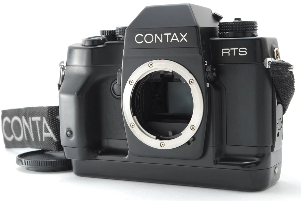 【MINT-】Contax RTS III 35mm SLR Film Camera Black Body - Image 1 of 4