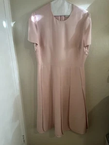 Valentino WOMENS Dress Pink Pleated - Picture 1 of 12
