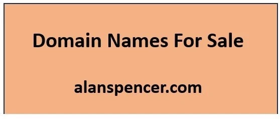 PREMIUM Domain Name For Sale if your name is Alan Spencer - Image 1 of 1