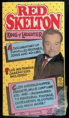 RED SKELTON: KING OF LAUGHTER VHS TAPE ~ BRAND NEW, SEALED ~ 1990 GOODTIMES - Image 1 of 4