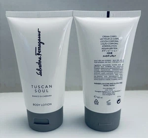 Menge 2 Salvatore Ferragamo Bianco Di Carrara Toskanische Seele Körperlotion je 5 Unzen - Bild 1 von 1