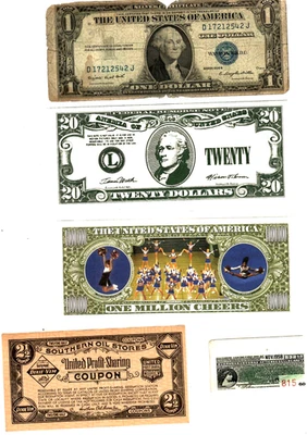 5 FOR 1"ASSORTED ITEMS" (5 FOR 1 MONEY) "ASSORTED"  #4 of 4 OFFERED - Image 1 of 2