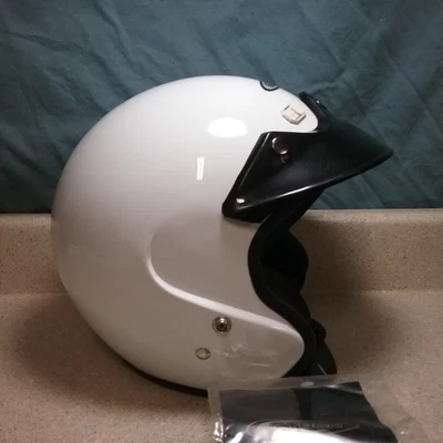 NUEVO CASCO CYBER HELMETS U-6 3/4 CARA ABIERTA MOTO -BLANCO -XXS Foto 1 de 2