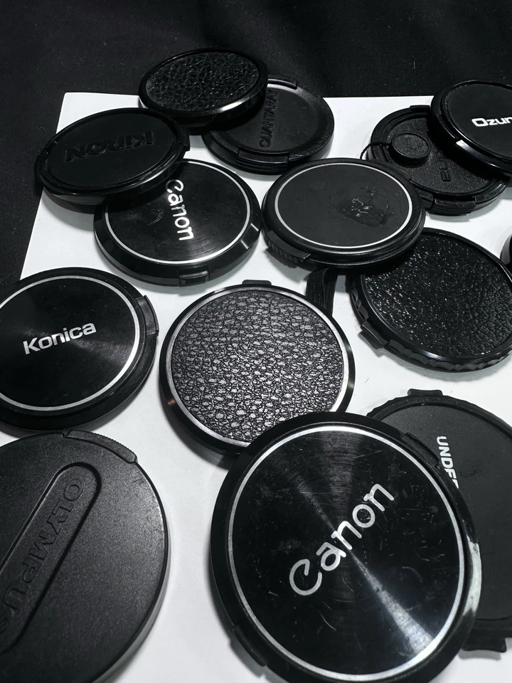 Assorted 55mm Snap On Front Lens Cap - Image 1 of 4