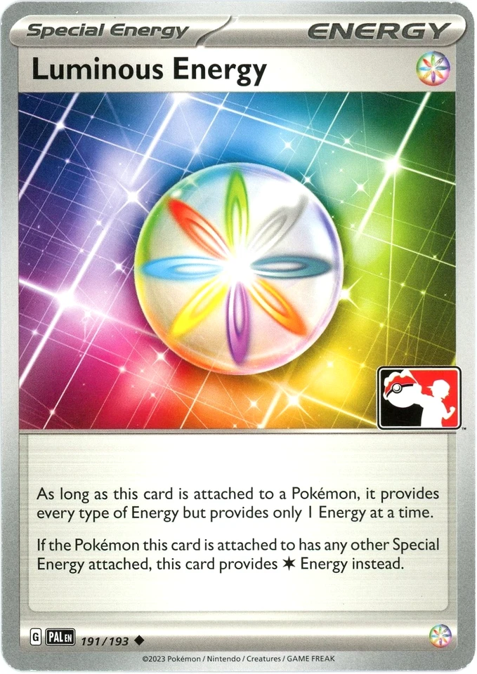 Luminous Energy 191/193 Play! Pokemon TCG Prize Pack Series Promo LP - Image 1 of 1