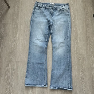 BKE 牛仔女式 33R 浅水洗 Payton 靴型中腰弹力牛仔裤 — 第 1/4 张图片