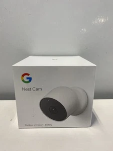 Google - Nest Cam Security Camera Indoor/Outdoor Wire Free - Picture 1 of 4