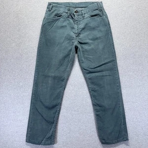 Garra Levis 519 de colección para hombre 33X28 verde recta de pana tiro medio blanca con lengüeta - Imagen 1 de 15