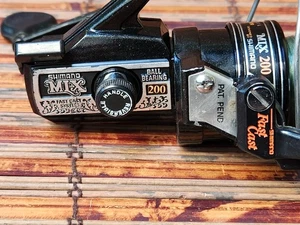 Vintage Shimano Mix 200 Spinning Reel with Fast Cast Trigger, NICE CONDITION!!! - Picture 1 of 21