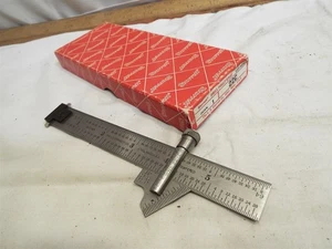 Starrett Drill Point Gage Rule 59 Degree model 22C Machinist Tool in Box - Picture 1 of 6