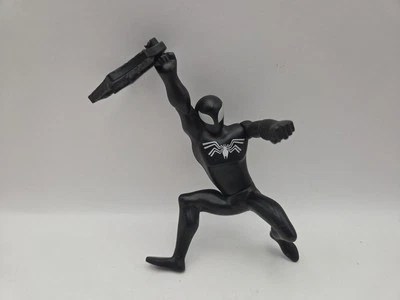 Figura de acción Marvel McDonald’s Black Spider-man 2009 cuerda aprox. 5" Foto 1 de 4