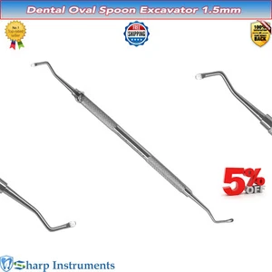 Spoon Excavator 1.5mm Restorative Carious Decay Tooth Cavity Dental Instruments - Picture 1 of 1
