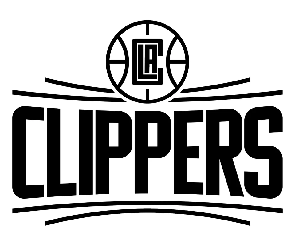 LA Clippers Logo NBA Vinilo Calcomanía Ventana Laptop Cualquier Tamaño Cualquier Color Foto 1 de 1