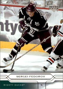 2004-05 Upper Deck Hockey #4 Sergei Fedorov