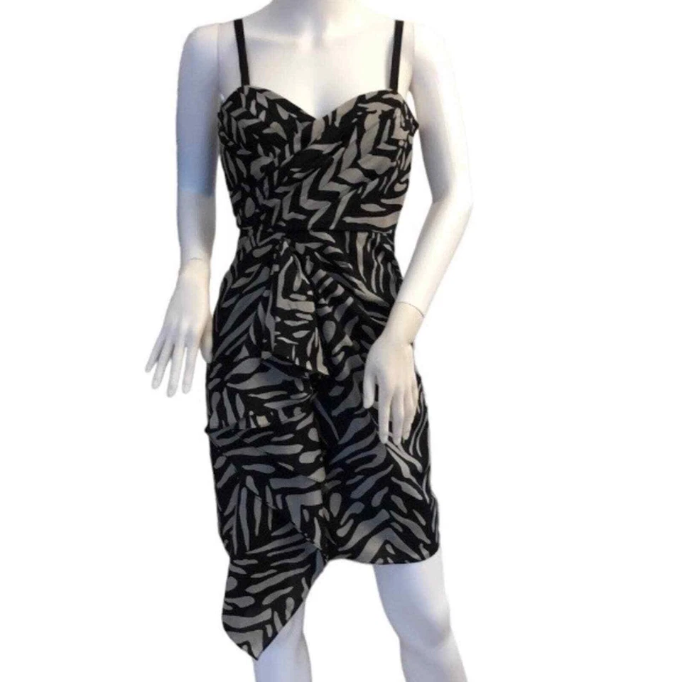 Vestido Laila Azhar mezcla seda talla 8 Foto 1 de 4