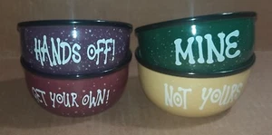 Bowls 4-Piece Ceramic Popcorn for Family Movie Night - Picture 1 of 11