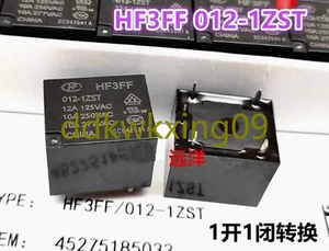 5PCS NEW HF HF3FF 012-1ZST Power 12VDC relay 12A 5 pin - Picture 1 of 2