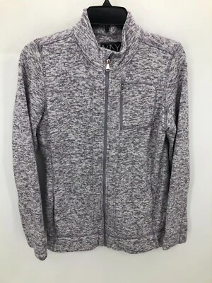 Marc New York Jacket Womens Small Purple Gray Zip Up Pocket Outerwear - Image 1 of 4