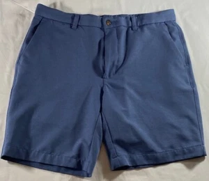 Callaway Golf Men Active Waist Performance Shorts Blue Size 34 - Picture 1 of 6