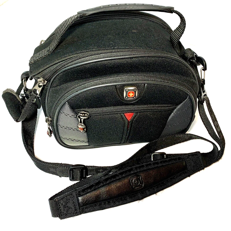 Bolso acolchado mediano para cámara Wenger Swiss Gear The Sherpa - negro Foto 1 de 4