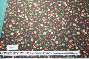 2009 Thimbleberries Cover Story IV ICE CREAM PARTY Coordinate Fabric 1 yd - Picture 1 of 3