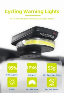 Rrskit bicycle headlight USB charging LED light ultra light and waterproof - Picture 1 of 6