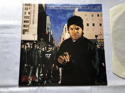 Ice Cube AmeriKKKa's Most Wanted Hip Hop 12" 1990 BRLP 551 - Image 1 of 4