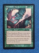 MTG 1x Symbiotic Wurm LP Onslaught Magic