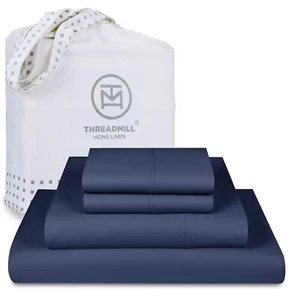 Threadmill Luxury 800 Thread Count California King 100% Cotton Sheets - Folks... - Picture 1 of 8