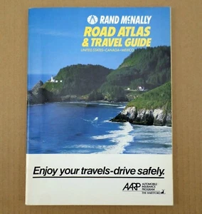 1987 Rand McNally Road Atlas & Travel Guide USA, Canada, & Mexico - Picture 1 of 5