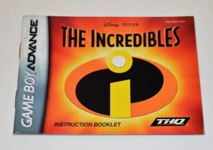 NUR HANDBUCH Die Unglaublichen Nintendo Gameboy Advance Anleitung Booklet - Bild 1 von 1