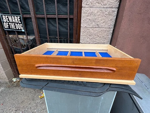 Replacement Drawer For Troeds Bjarnum Credenza Mid Century Sideboard Sweden #2 Cover