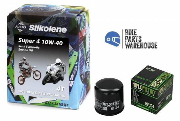HONDA CBF1000 2006 2007 Hi-Flo Oil Filter Semi-Synthetic SILKOLENE Oil - Image 1 of 1