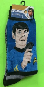 Star Trek The Next Generation Mens Crew Socks SOCK SZ 10-13 - Picture 1 of 8