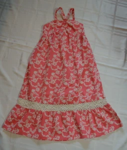 Gymboree CORAL REEF Orange Floral Sun Dress NWT 4 - Picture 1 of 2