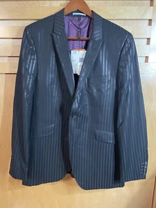Ben Sherman Men’s One Button Single Breasted Polyester Blend Blazer Size XL 42L - Picture 1 of 11