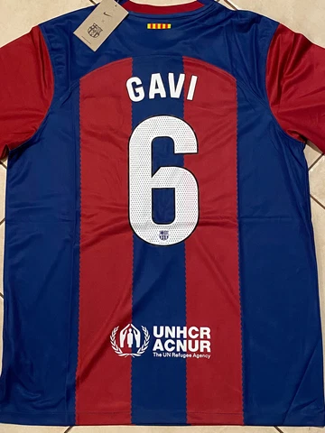 Barcelona Gavi Football Jersey , Sizes , S , M , L , XL , XXL , New 23/24 Style Cover