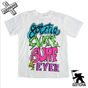 GOTCHA 'TOOMLER' BOYS T-SHIRT AGE 10 SIZE 140 WHITE RRP SURFER BNWT RRP £17.50 - Picture 1 of 1