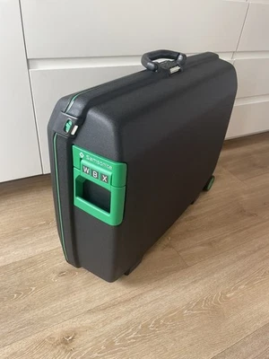 SAMSONITE Hartschalen-Trolley Reisekoffer Schwarz grün XL Neuwertig mit Innenf.  - Bild 1 von 4