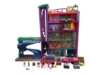 Polly Pocket Pollyville Mega Mall With Some Accessories As Shown - Image 1 of 4