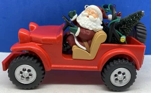Hallmark Santa's 4X4 1996 - 18th in Here Comes Santa Series - Foto 1 di 7