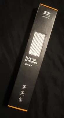 EZDIY-FAB 12VHPWR Kabelkit – ATX, 2×EPS & PCIe 5.0 12+4-Pin – Weiß, gebraucht - Bild 1 von 2