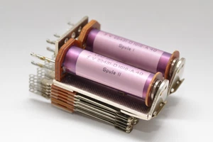 Vintage Fernmelde-Relais mit 2 Spulen von Siemens & Halske Typ V22431-D1616, NOS - Picture 1 of 13