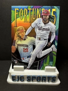 2025 Topps Chrome James Wood Fortune 15 RC Washington Nationals 🔥 - Picture 1 of 2