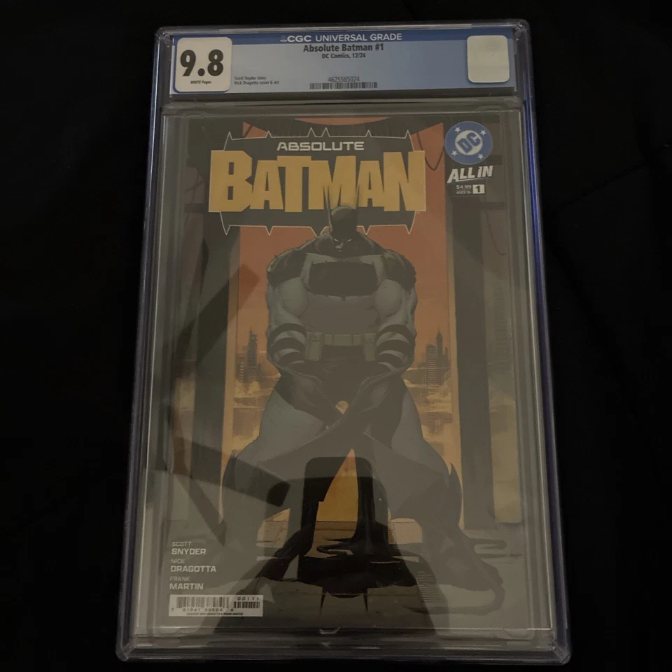 Absolute Batman #1 Nick Dragotta Cover (DC Comics December 2024)