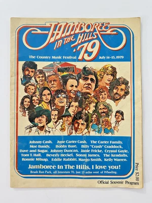 Jamboree in the Hills '79 Country Music Festival Program Wheeling WV 1979 - Image 1 of 4