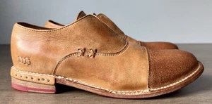 Bed Stu Rose Halbschuhe Las Cruces hellbraunes Leder Schuster Damengröße 10 - Bild 1 von 10